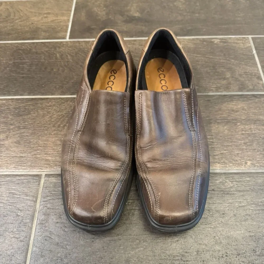 Ecco Men's Helsinki Light Shock Point Men’s EUR 46 Slip on Loafers